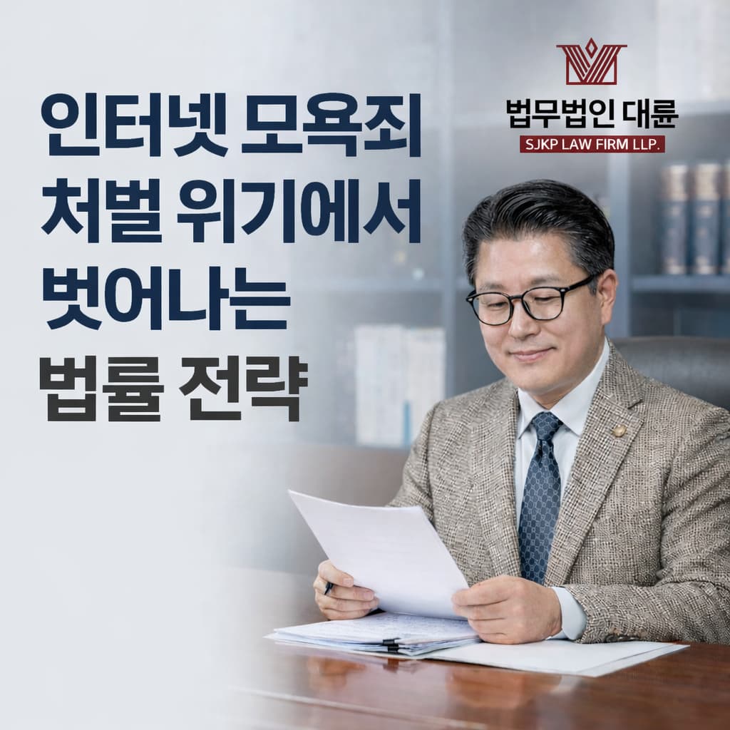 인터넷모욕죄 | 인터넷모욕죄 처벌 위기에서 벗어나는 법률 전략