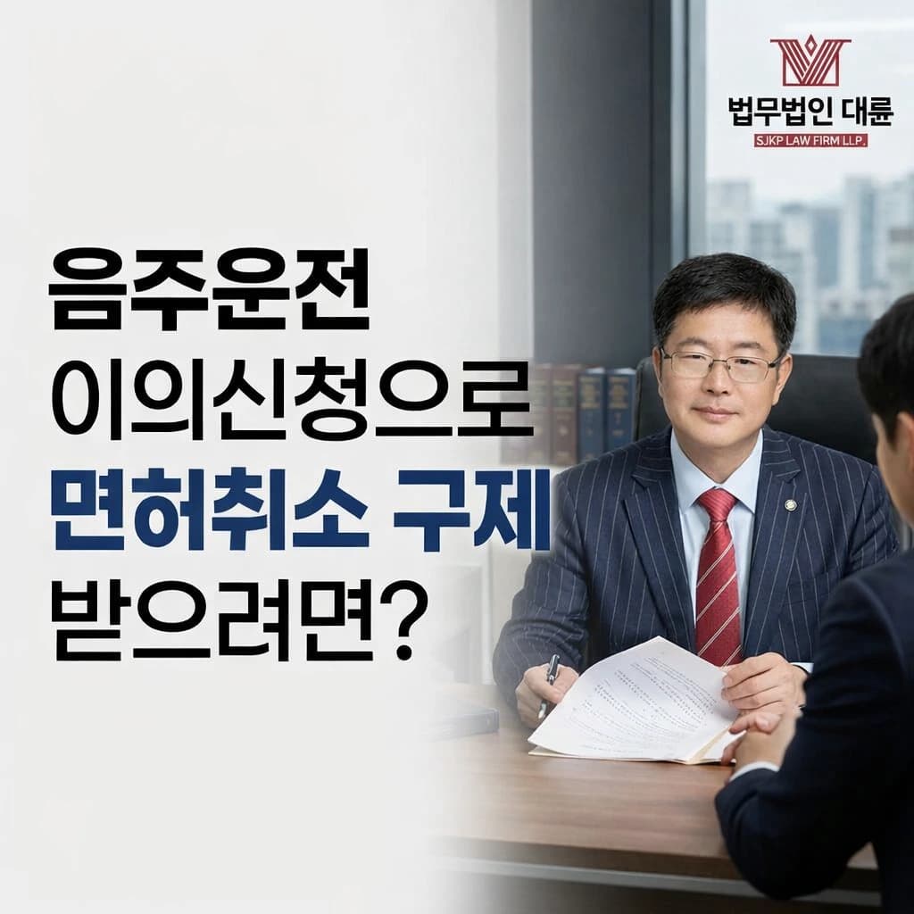 음주운전이의신청 | 음주운전이의신청으로 면허취소 구제받으려면?